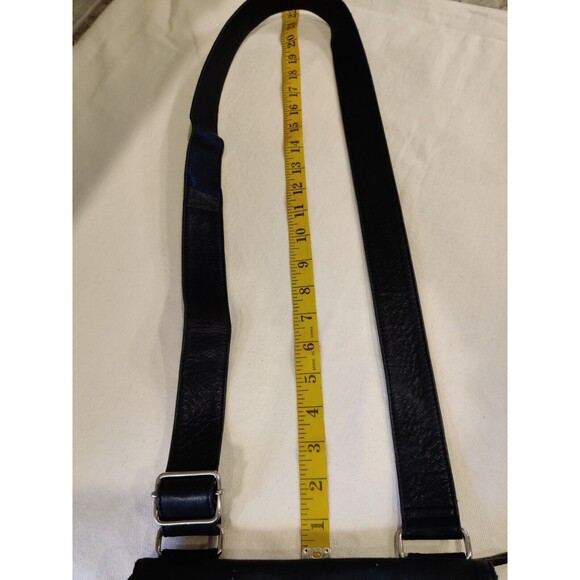 Women's FOSSIL Genuine Pebbled Leather, Black, Crossbody‎ Shoulder Bag, Purse. - Picture 12 of 16